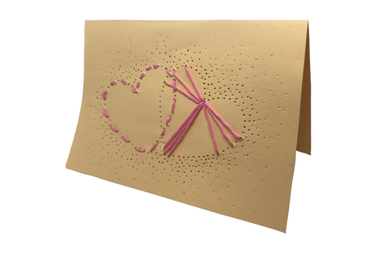 tarjeta rasca - Manualidades día de la madre - 10doigts.fr