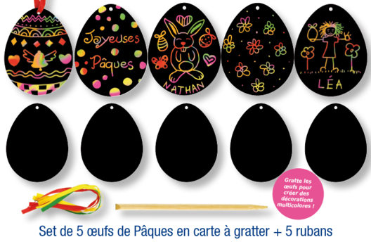 Scratch-off Easter Eggs - 0 - Rainbow Crafts: Creative Tutorials for All Ages - 10doigts.com - Rainbow Crafts: Creative Tutorials for All Ages - 10doigts.fr