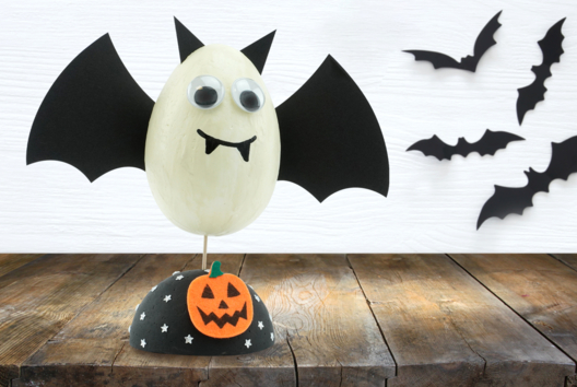 murciélago actividad halloween niños - Actividades manuales Halloween - 10doigts.fr