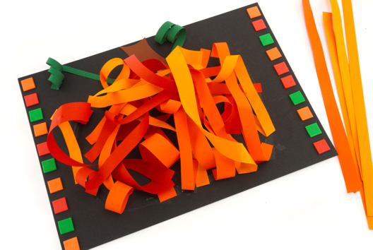 Rolled Paper Pumpkin - 3 - Halloween Crafts - 10doigts.com - Halloween Crafts - 10doigts.fr - 2