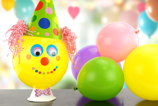 Bibou the Clown - 1 - Carnival, Mardi Gras Crafts - 10doigts.com - Carnival, Mardi Gras Crafts - 10doigts.fr