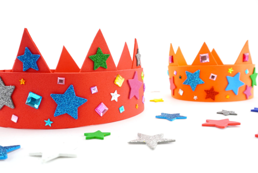 Foam Crown - 1 - Epiphany Crafts - 10doigts.com - Epiphany Crafts - 10doigts.fr