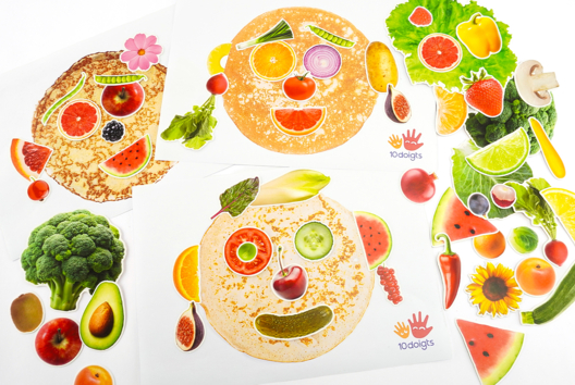 crêpe activity for Candlemas children - Carnival, Mardi Gras Crafts - 10doigts.fr