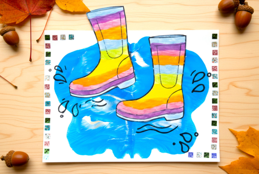 diy niño actividad pintura otoño - Actividades manuales Otoño - 10doigts.fr - 2