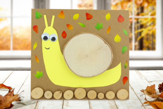 Autumn Snail - 1 - Autumn Crafts - 10doigts.com - Autumn Crafts - 10doigts.fr