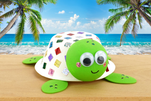 DIY verano tortuga niño fácil actividad - Actividades manuales animales: nuestras ideas creativas para los niños - 10doigts.fr