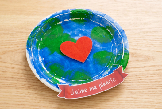 DIY journée mondiale de la terre enfants - Actividades manuales sobre el tema de la naturaleza para los niños - 10doigts.fr - 2