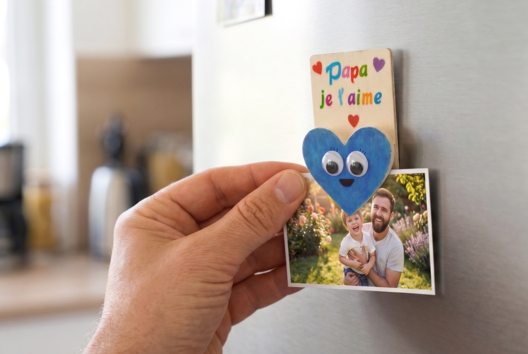 DIY mémo magnétique fête des pères - Mother's Day Crafts - 10doigts.fr - 2