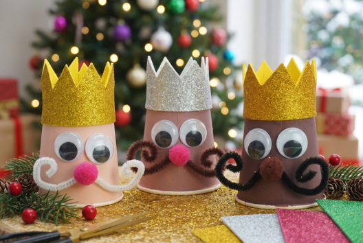 DIY rois mages - Epiphany Crafts - 10doigts.fr