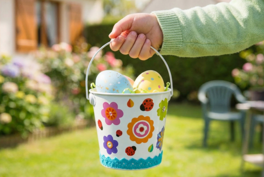 DIY Easter egg bucket - DIY Easter Crafts - 10doigts.fr - 2