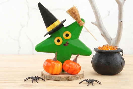 DIY sorcière halloween enfants - Actividades manuales Halloween - 10doigts.fr