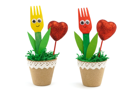 DIY Tulip Gift for Mother's Day - Mother's Day Crafts - 10doigts.fr - 2