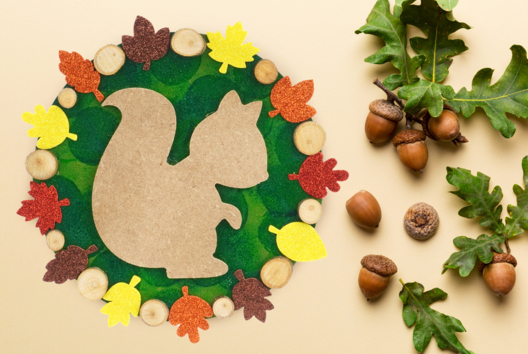 ardilla otoño actividad niño - Actividades manuales animales: nuestras ideas creativas para los niños - 10doigts.fr