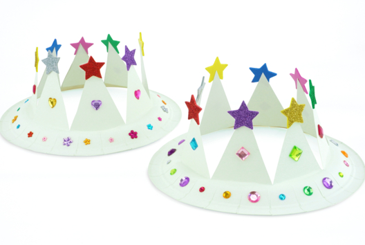 Make a Crown with a Paper Plate - 3 - Epiphany Crafts - 10doigts.com - Epiphany Crafts - 10doigts.fr - 2