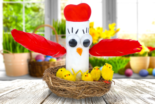 Easter Hen and Her Chicks - 2 - DIY Easter Crafts - 10doigts.com - DIY Easter Crafts - 10doigts.fr - 2