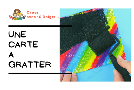 Create Scratch Cards - 1 - Rainbow Crafts: Creative Tutorials for All Ages - 10doigts.com - Rainbow Crafts: Creative Tutorials for All Ages - 10doigts.fr