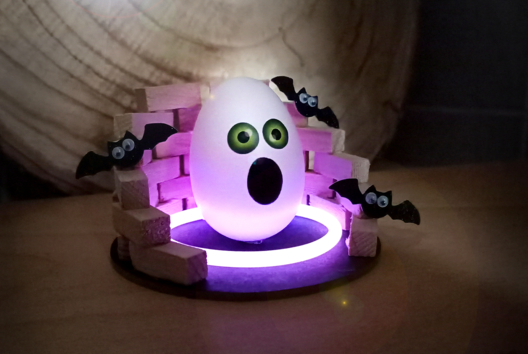 The Ruin Ghost - 1 - Halloween Crafts - 10doigts.com - Halloween Crafts - 10doigts.fr