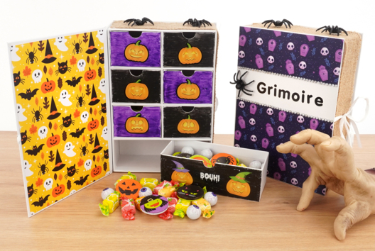 halloween grimoire candy DIY children - Halloween Crafts - 10doigts.fr