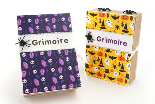 halloween grimoire children DIY - Halloween Crafts - 10doigts.fr - 2