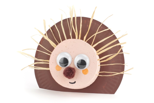 Hedgehog with Natural Raffia - 3 - Animal Crafts: Our Creative Ideas for Children - 10doigts.com - Animal Crafts: Our Creative Ideas for Children - 10doigts.fr - 2