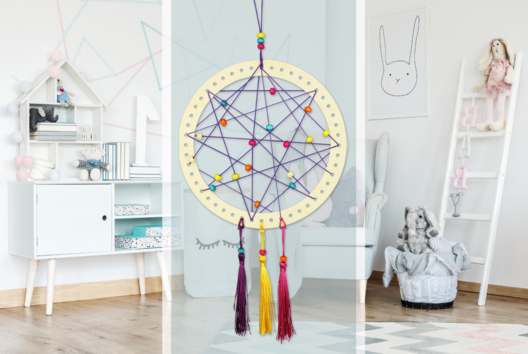 children's dream catcher kit - Handicrafts Home Decor DIY - 10doigts.fr