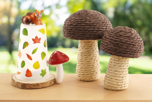 lampara ardilla otoño DIY niños - Actividades manuales Otoño - 10doigts.fr