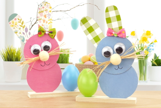 Easter Bunnies - 1 - DIY Easter Crafts - 10doigts.com - DIY Easter Crafts - 10doigts.fr