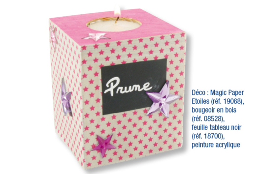Small Star Candle Holder - 3 - DIY Home Decor Crafts - 10doigts.com - Handicrafts Home Decor DIY - 10doigts.fr