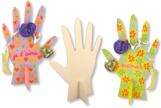 Wooden Ring Holder Hand - 1 - Mother's Day Crafts - 10doigts.com - Mother's Day Crafts - 10doigts.fr - 2
