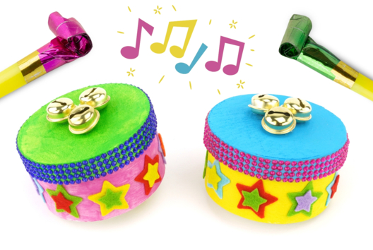 Maracas for Carnival - 1 - Musical Awareness Activities for Children - 10doigts.com - Musical Awareness Activities for Children - 10doigts.fr