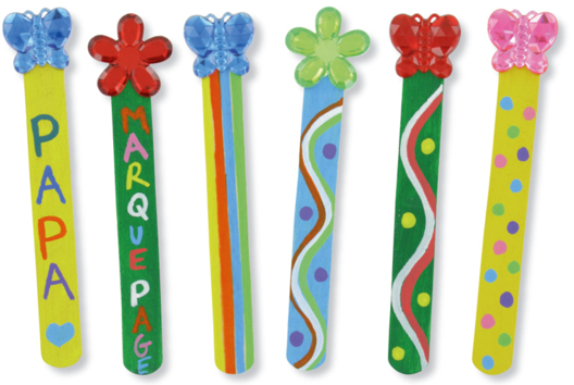 Marcapáginas - Actividades manuales bricolajes - 10doigts.fr - 2