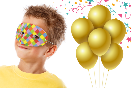 Harlequin Mask - 1 - Carnival, Mardi Gras Crafts - 10doigts.com - Carnival, Mardi Gras Crafts - 10doigts.fr