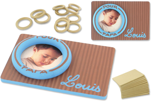 Mini marco «Louis» - Manualidades día de la madre - 10doigts.fr