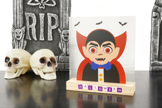Glow-in-the-Dark Haunted Picture - 3 - Halloween Crafts - 10doigts.com - Halloween Crafts - 10doigts.fr - 2