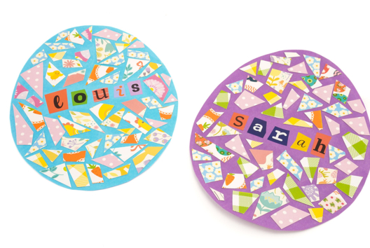 Œufs de Pâques en mosaïque - 4 - DIY Easter Crafts - 10doigts.com - DIY Easter Crafts - 10doigts.fr - 2