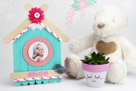 nido bastón de madera bricolaje niño regalo Día de la Madre - Manualidades día de la madre - 10doigts.fr