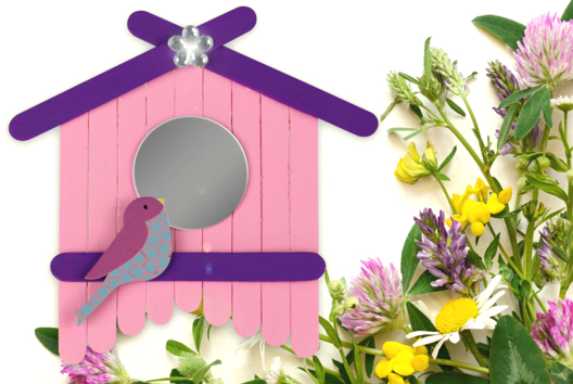 casita de madera para manualidades niños - Actividades manuales bricolajes - 10doigts.fr
