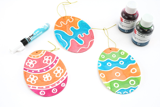 oeuf drawing gum - Actividades manuales DIY Pascua - 10doigts.fr