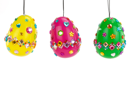 Oeufs de Pâques lumineux à suspendre - 2 - DIY Easter Crafts - 10doigts.com - DIY Easter Crafts - 10doigts.fr - 2
