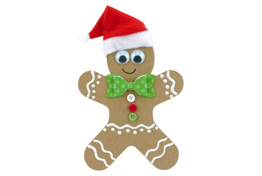 Gingerbread Man - 3 - Christmas Crafts - 10doigts.com - Christmas Crafts - 10doigts.fr - 2
