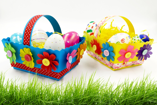 Flower Easter Baskets - 1 - DIY Easter Crafts - 10doigts.com - DIY Easter Crafts - 10doigts.fr