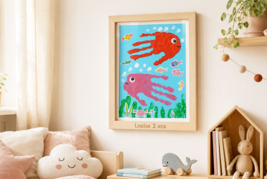 children's hand painting - Summer Crafts - 10doigts.fr - 2