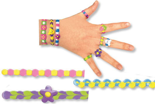 Create Rings and Bracelets with JELLY DECO Paint - 0 - Handicrafts for Creating Your Jewelry - 10doigts.com - Handicrafts for Creating Your Jewelry - 10doigts.fr