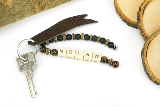 Personalized Keychain for Father's Day - 1 - Father's Day Crafts - 10doigts.com - Father's Day Crafts - 10doigts.fr