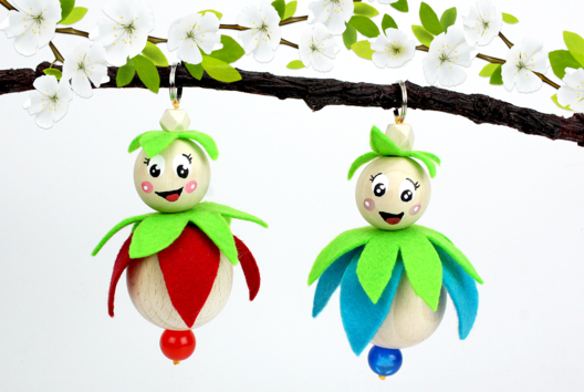 llaveros niños regalo Día de la Madre - Manualidades día de la madre - 10doigts.fr