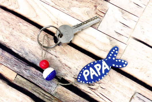 llavero pez - Manualidades día del padre - 10doigts.fr - 2