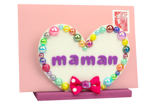 Heart Letter Holder - 2 - Mother's Day Crafts - 10doigts.com - Mother's Day Crafts - 10doigts.fr - 2