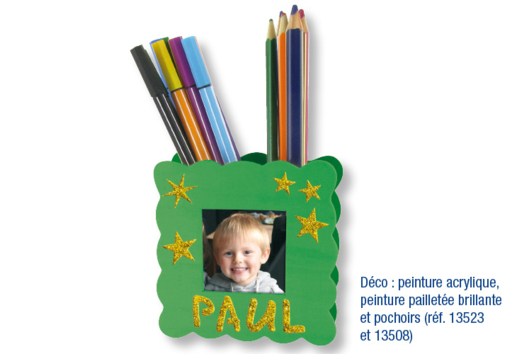 Wavy Photo Holder Pencil Pot - 0 - Mother's Day Crafts - 10doigts.com - Mother's Day Crafts - 10doigts.fr