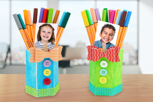 Shirt Pencil Holder - 1 - Father's Day Crafts - 10doigts.com - Father's Day Crafts - 10doigts.fr