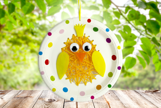 Embroidered Chick - 1 - DIY Easter Crafts - 10doigts.com - DIY Easter Crafts - 10doigts.fr